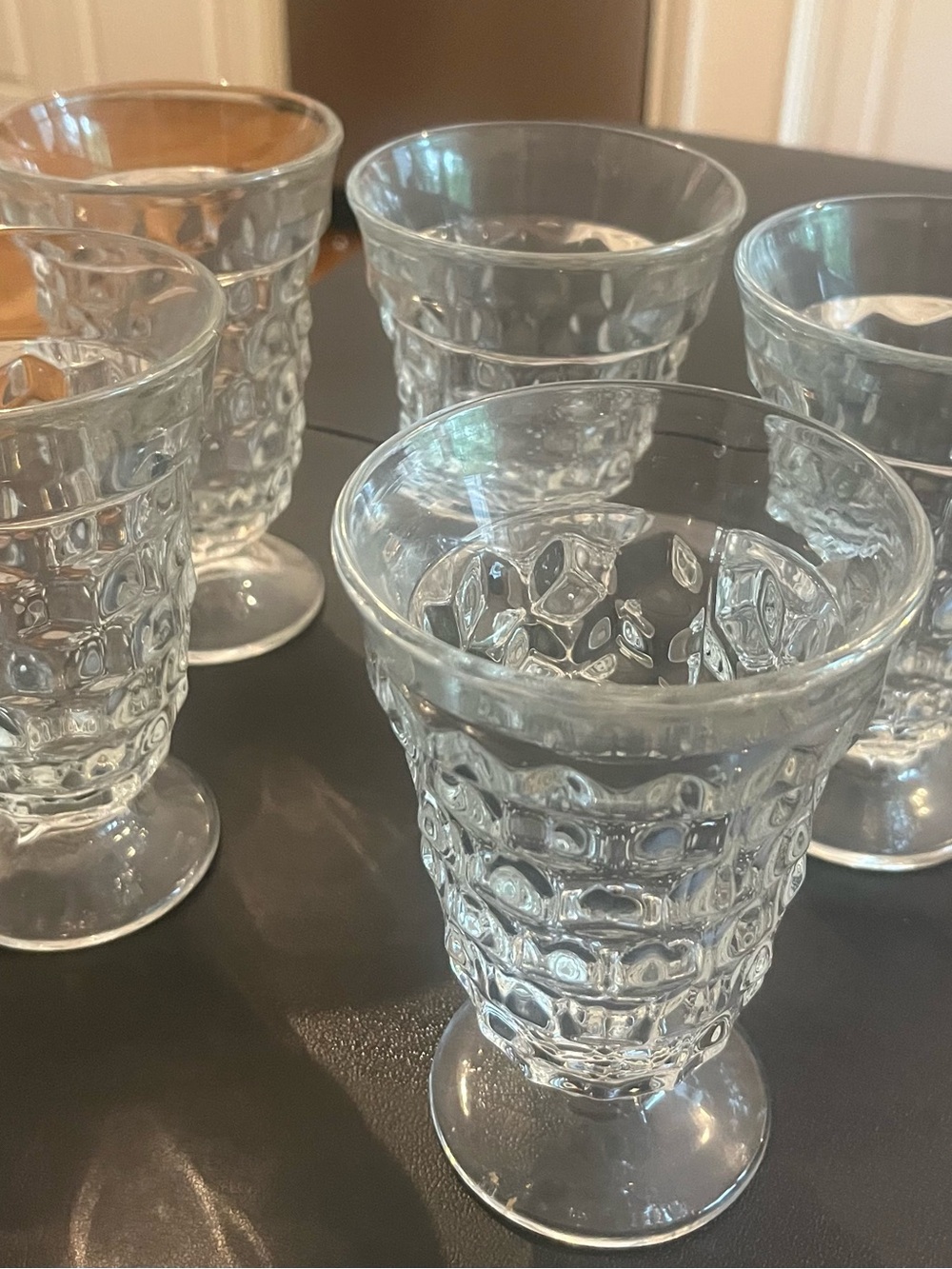 Fostoria American Vintage Iced Tea Glasses Set of 5